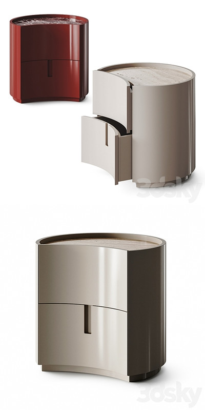 Meridiani Johnny Bedside Table